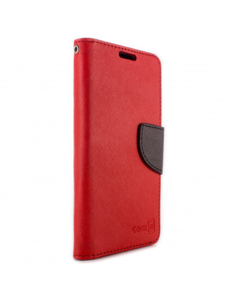 Estuche Flip Cover_SL_Wallet LG D722 Optimus G3 Beat/Mini Rojo
