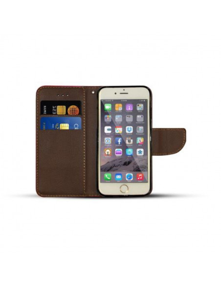 Estuche Flip Cover_SL_Wallet LG D290 Optimus L Fino Fucsia