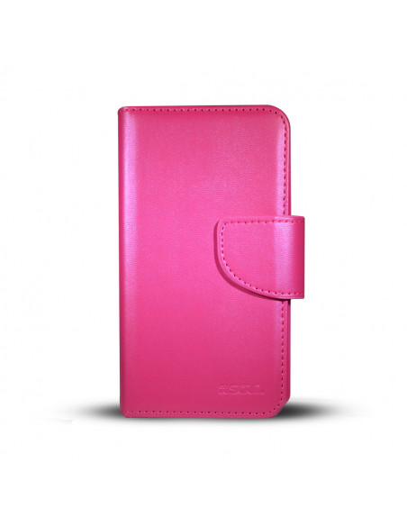 Estuche Flip Cover_SL_Wallet Motorola XT1040 Moto G Fucsia