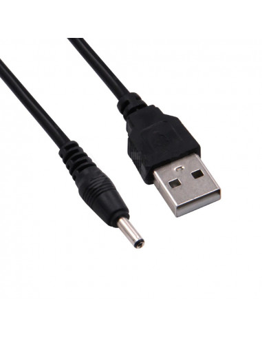 Cable Cargador de USB a Pin Plug DC 3.45mm (Tablets titan/chinas/etc)