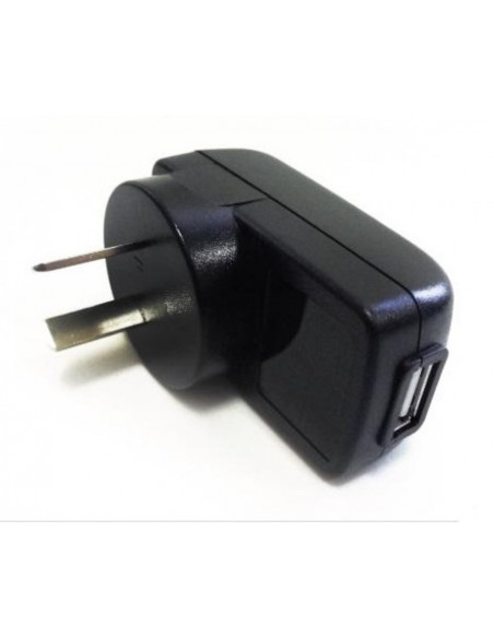 Cargador de Pared 220v Homologado 1 Led  Salida USB 0.8A (para SmartPhones)