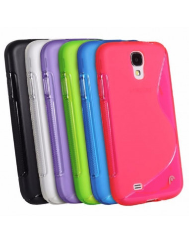 Protector Gel TPU Forma "S" Samsung i9190 Galaxy S4 Mini (3 Colores)