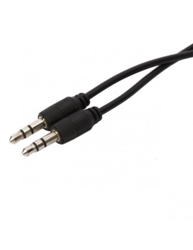 Cable Auxiliar Audio 3.5mm Macho a 3.5mm Macho Largo 1m