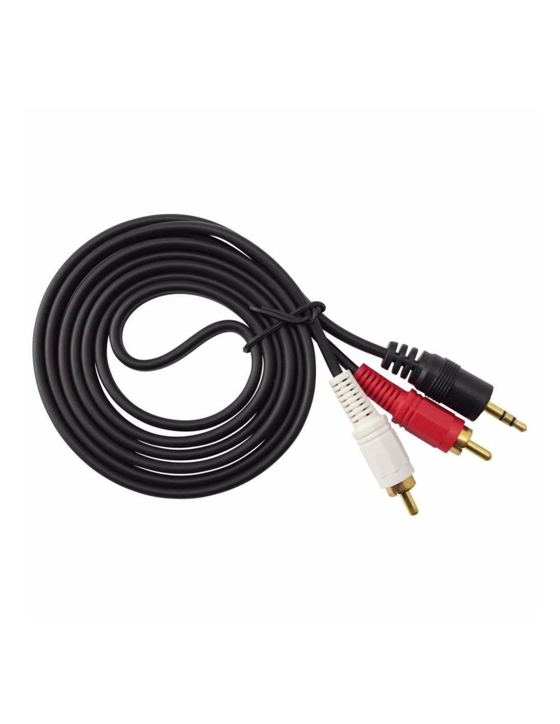 Cable Audio 2RCA Macho a Plug 3.5mm Macho Largo 1.5m DDD01625