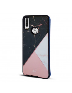 Protector Reforzado Varnish Motorola XT2055 Moto G8 Power Lite Marble57