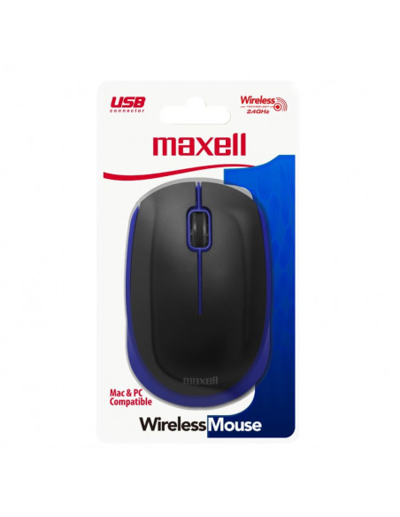 Mouse Maxell Inalambrico MOWL-100 Azul (347899)