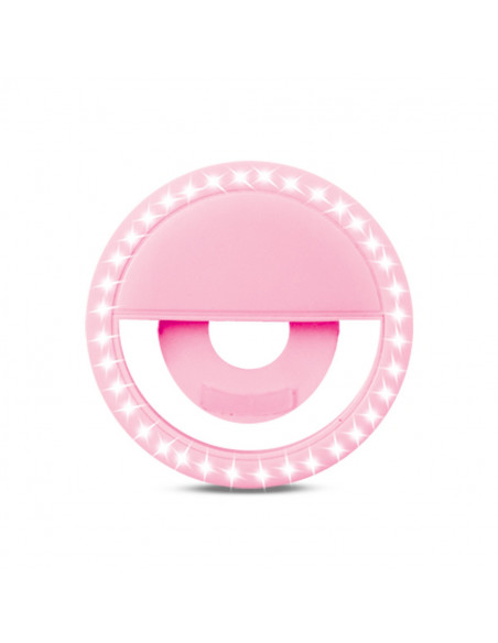 Led Selfie Flash Light Anillo Ring SL_Aro Rosa