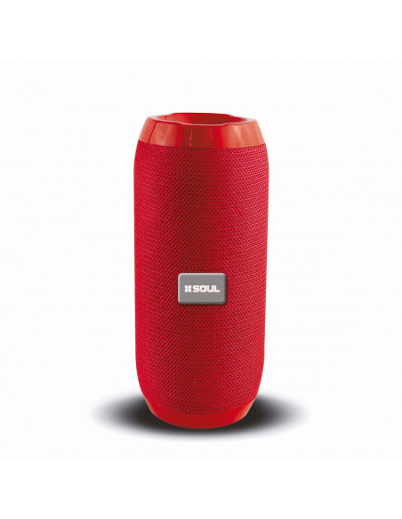 Parlante Portatil Bluetooth SOUL XS100 Travel Riff Rojo