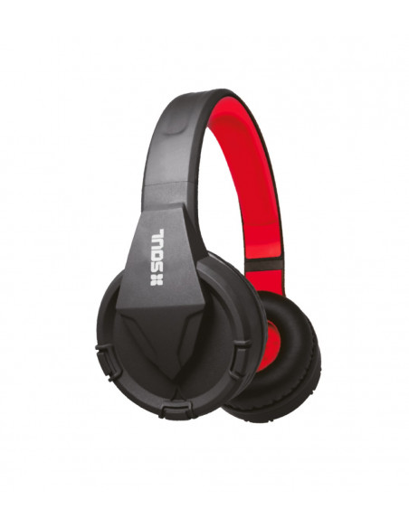 Auricular Vincha Bluetooth SL_BT200 Free Sound Rojo