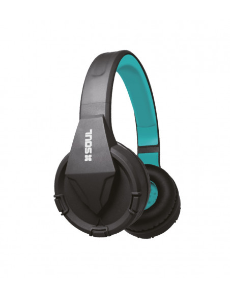 Auricular Vincha Bluetooth SL_BT200 Free Sound Celeste