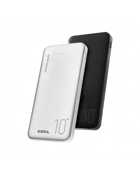 Cargador Portatil PowerBank SL_DualUSB 10.000mAh Negro