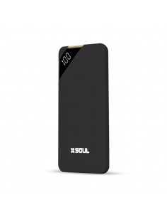 Cargador Portatil PowerBank SL_VisorLed  5.000mAh Negro