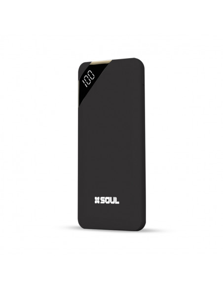 Cargador Portatil PowerBank SL_VisorLed  5.000mAh Negro