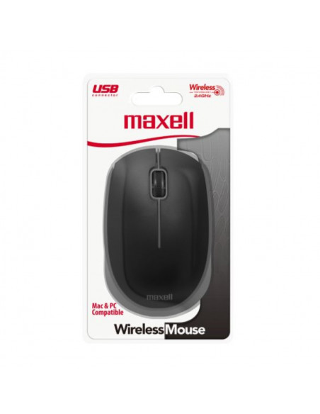 Mouse Maxell Inalambrico MOWL-100 Gris (347424)