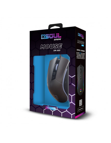 Gaming Mouse XM550 USB RGB 4800dpi