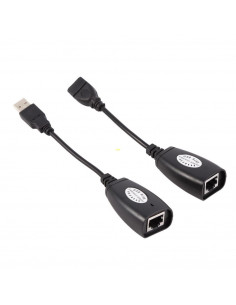 Adaptador Extension USB a Puerto de Red Ethernet RJ45