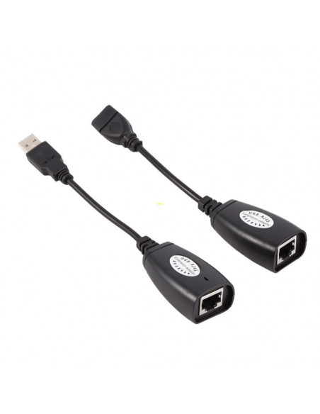 Adaptador Extension USB a Puerto de Red Ethernet RJ45