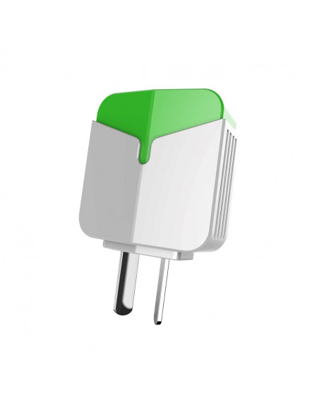 Cargador Premium ShareDuo 2.4A iPhone Lighting Verde