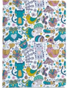 Estuche Flip Cover_PK_Wallet  Tablet Universal  7"/8" Diseño Baby Animals