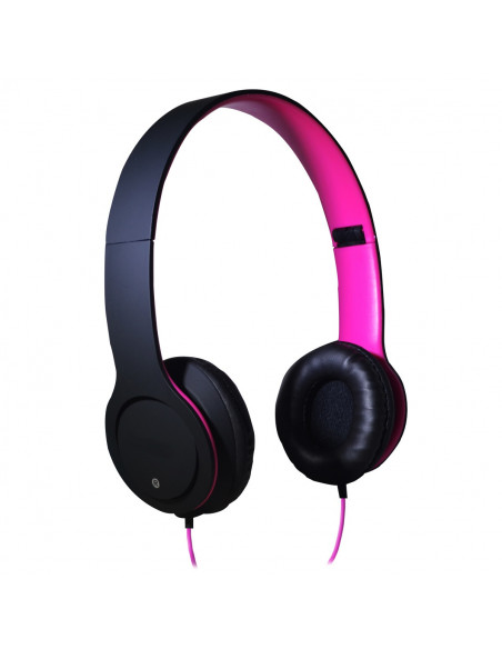 Auricular Vincha SL_L100 Urban Negro/Fucsia