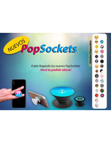 PACK     10 Soporte para Celular PopSockets Diseños Surtidos (popsockets.com)