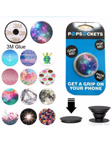 PACK     10 Soporte para Celular PopSockets Diseños Surtidos (popsockets.com)