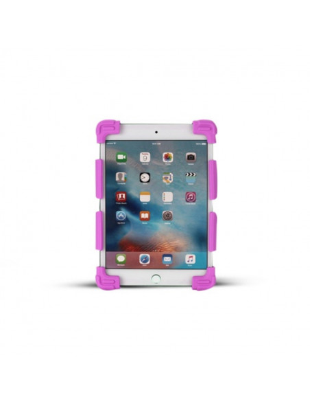 Protector Silicona  Tablets Flexible2 Universal de 7.9" a 9" Fucsia