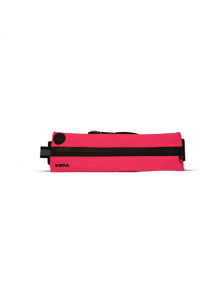 Estuche Deportivo p/ Cintura Lycra Riñonera 4.5" a 5.5" Rosa