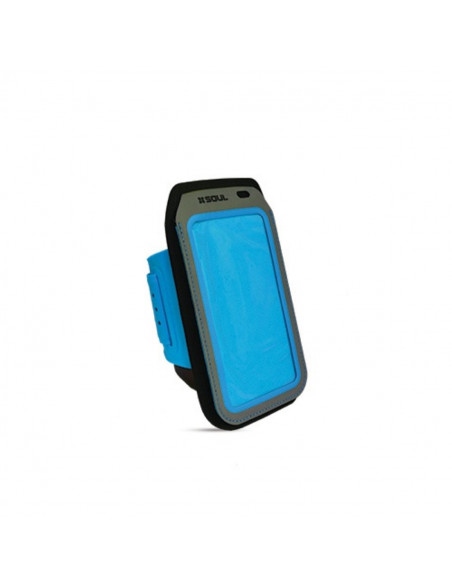 Estuche Deportivo Brazalete Neoprene Small 4" a 4.5" Celeste