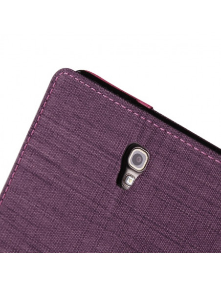 Estuche Flip Cover_PK_Wallet  Tablet_Deluxe Samsung T800 S 10.5" Gris/Negro