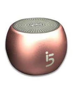 Parlante Portatil Bluetooth iGluFive Buffer Speaker Dorado
