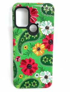 Protector Reforzado Diseño9 Motorola XT2117 Moto G Power 2021 Garden