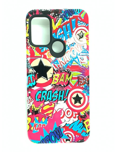 Protector Reforzado Diseño9 Motorola XT2093 Moto G Play 2021 Heroes