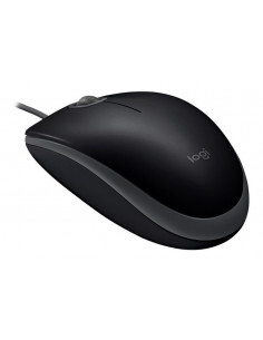 Mouse Logitech M110 con Cable USB Silent Black