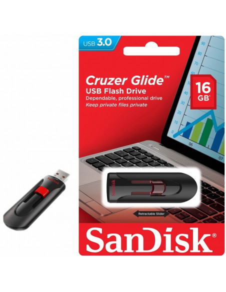 PenDrive  16GB Sandisk Glide 3.0