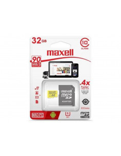 Memoria para Celular "MicroSD" 32GB Maxell Original Clase 10 (UltraRapida)