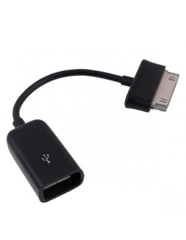 Adaptador Cable OTG (30 Pines a USB Hembra) para conectar PenDrive N8000