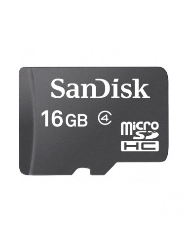 Memoria para Celular "MicroSD" 16GB Sandisk Original Clase  4