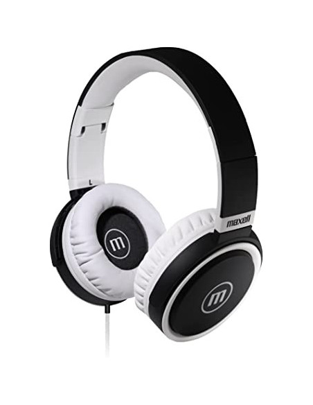 Auricular Stereo Maxell B52 Vincha con Microfono Blanco (347855)