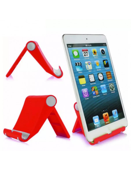 Exhibidor Soporte para Tablet Universal Nº37 (PiePlegable) Rojo