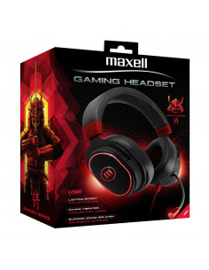 Auricular Maxell Gaming CA-H-MIC Vincha Conexión USB NegroRojo (347834)