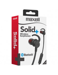 Auricular Stereo Maxell BT100 Solid+ Bluetooth Sport Gris (347778)
