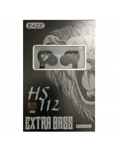 Auricular ML HS-112 Extra Bass Color Negro