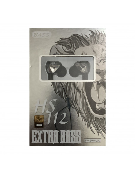 Auricular ML HS-112 Extra Bass Color Blanco