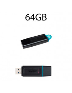 PenDrive  64GB Kingston Exodia Negro