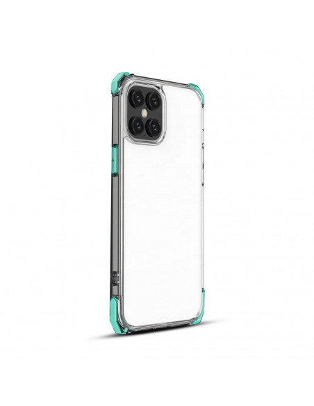 Funda Reforzada CrystalBorde Motorola XT2159 Moto E40 Aqua