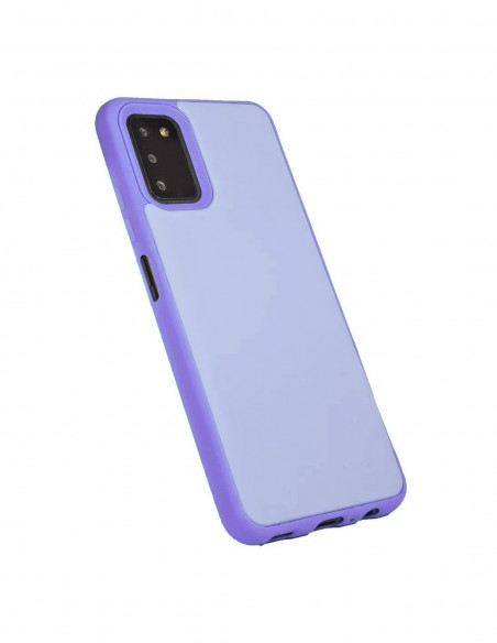 Funda Reforzada Liso Samsung A032 A03 Core LilaPastel