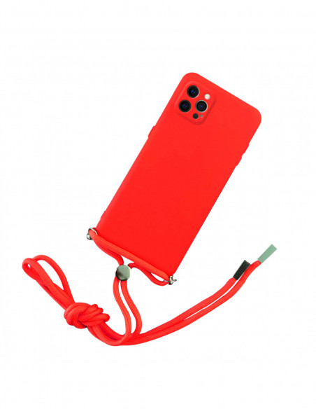 Funda Reforzada SOFTHANG Samsung A225 A22 Rojo