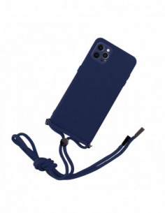 Funda Reforzada SOFTHANG Motorola XT2097 Moto E7 Power Azul