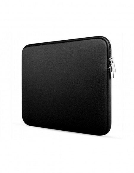 Funda de Neoprene con Cierre Tamaño Notebook 12" Negro